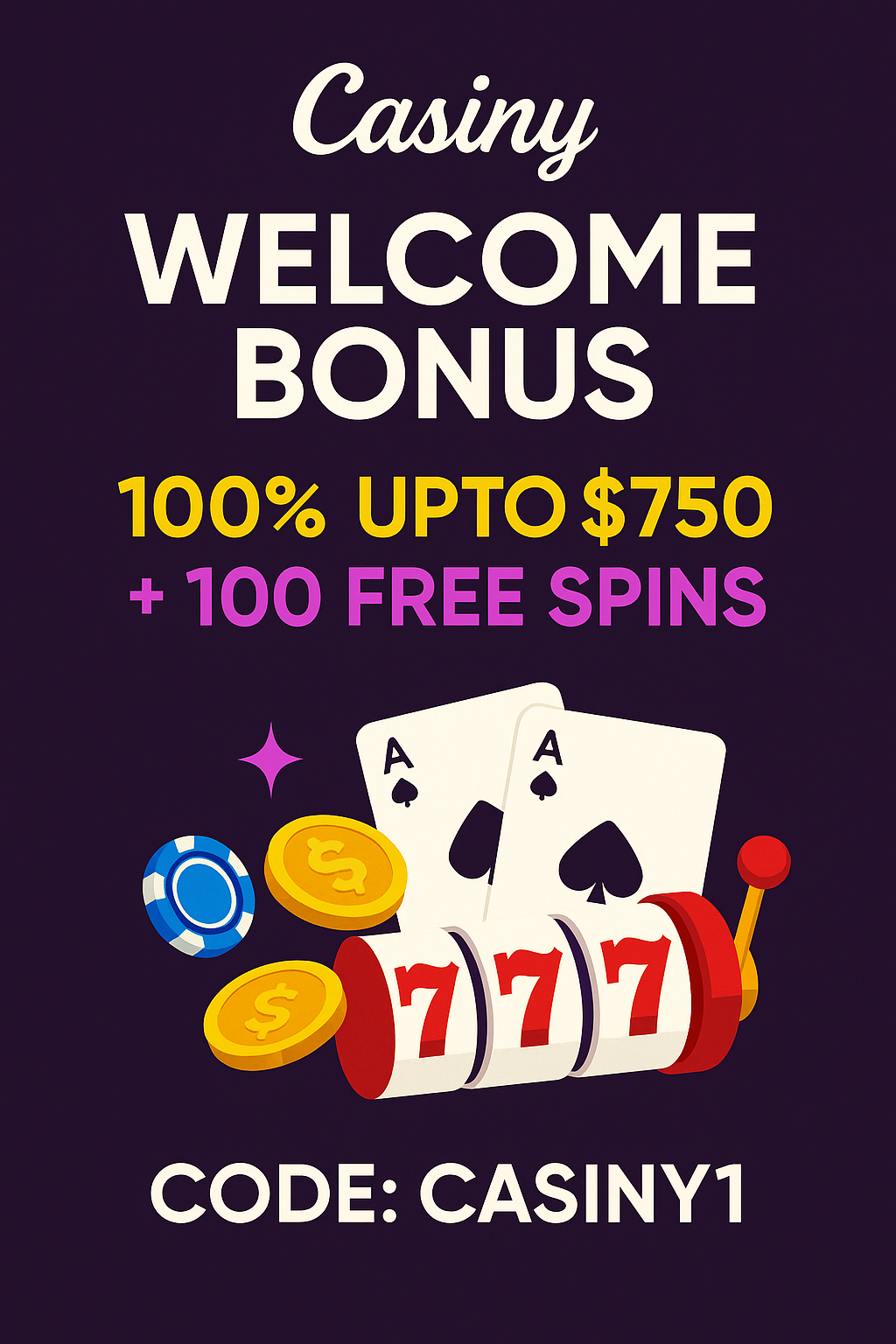 Casiny Casino Welcome Bonus